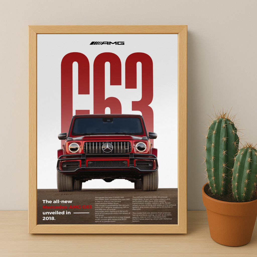 Poster Voitures - Mercedes G63