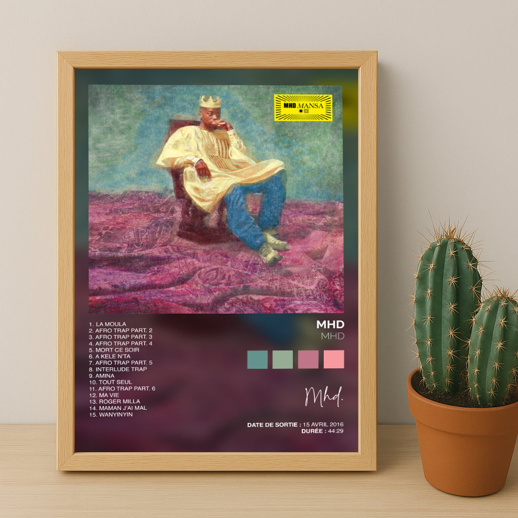 Cadre photo Album Musicaux - MHD de MHD