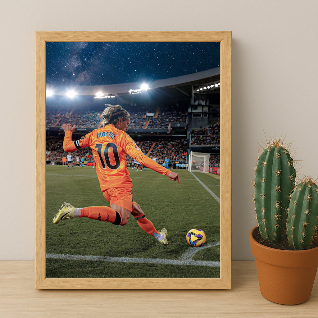 Poster encadrée Real Madrid - Modric