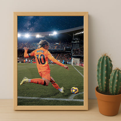 Poster encadrée Real Madrid - Modric