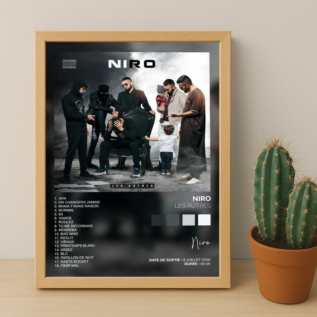 Cadre photo Album Musicaux - Les Autres de Niro