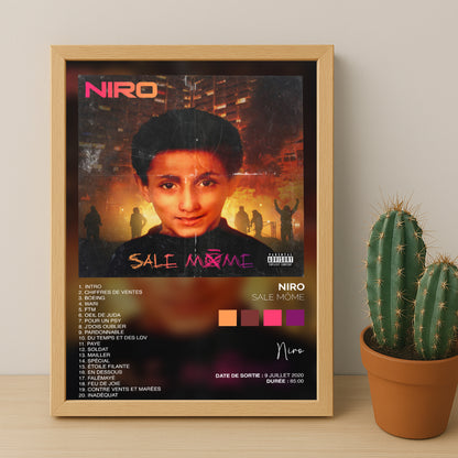 Cadre photo Album Musicaux - Sale Môme de Niro