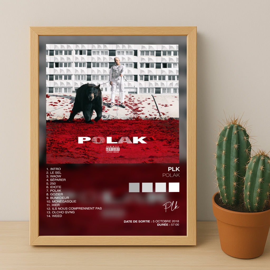 Cadre photo Album Musicaux - Polak de PLK