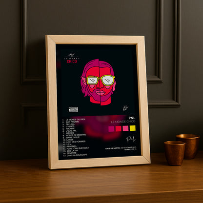 Cadre Photo PNL - Le Monde Chico