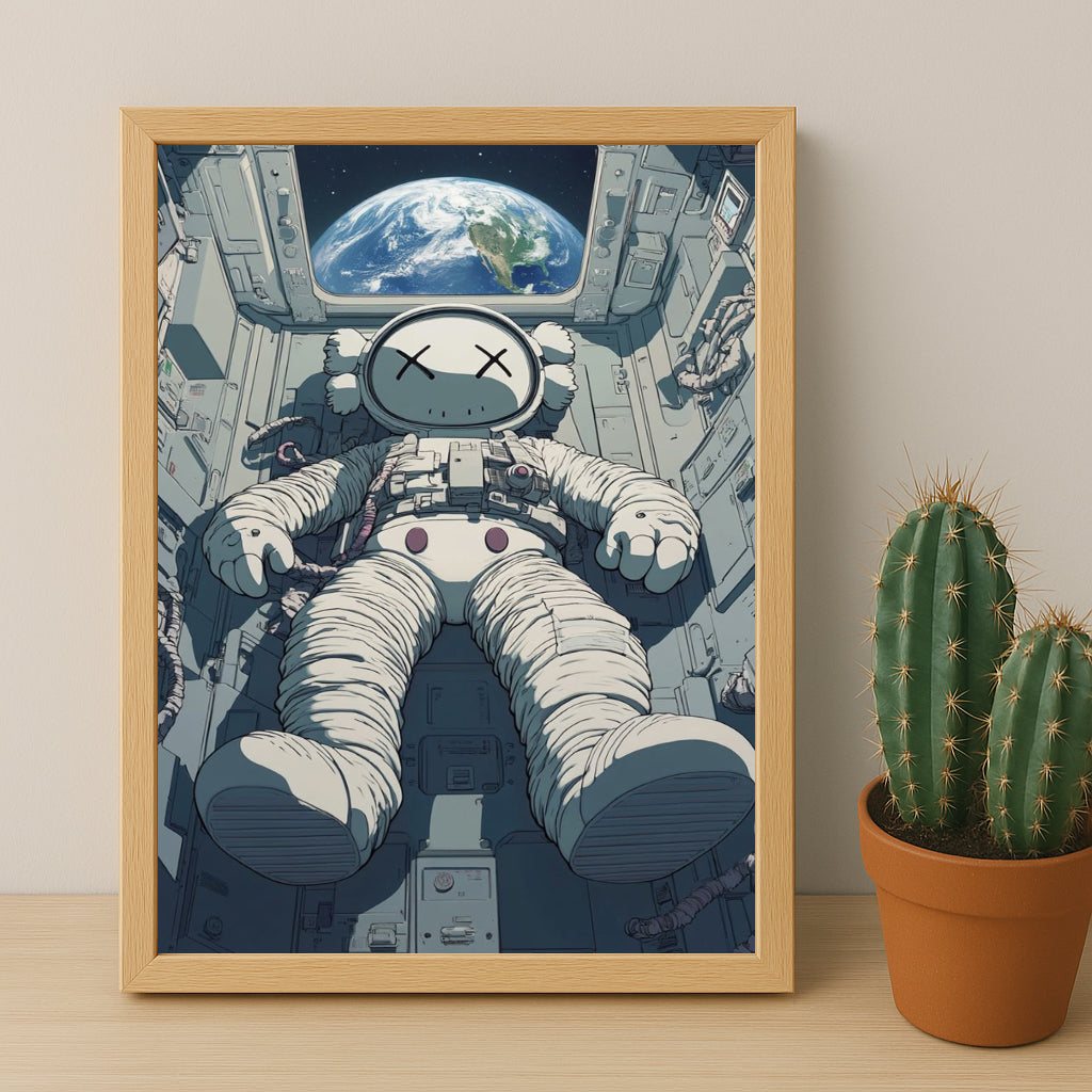 Poster Kaws - Companion Astronaute