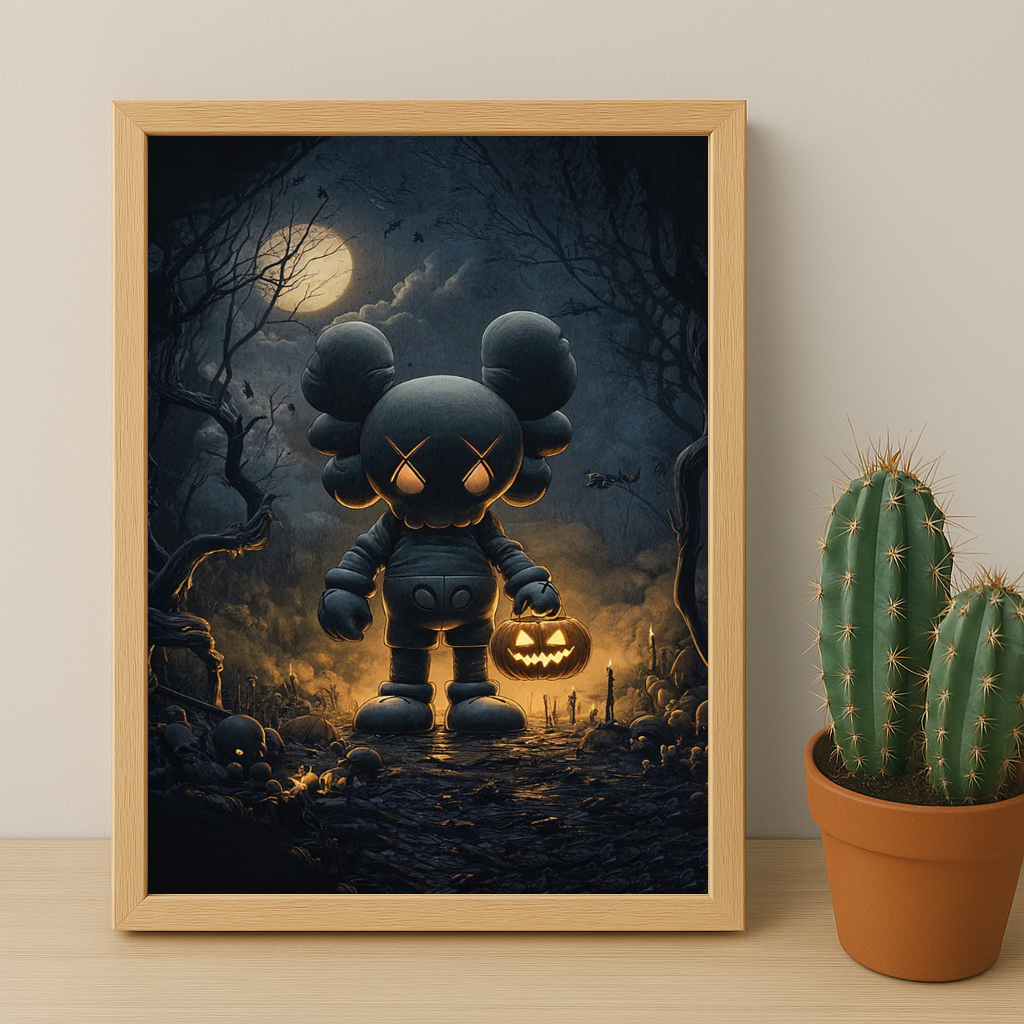 Poster Kaws - Companion Halloween