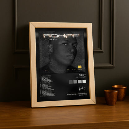 Cadre Photo Rohff - La Cuenta