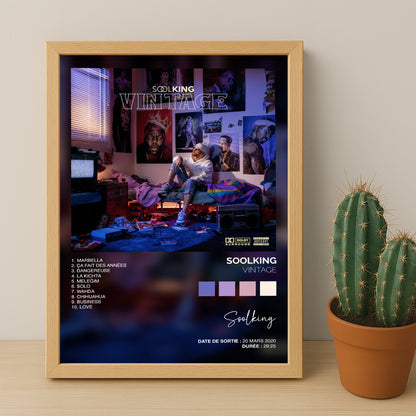 Cadre photo Album Musicaux - Vintage de Soolking