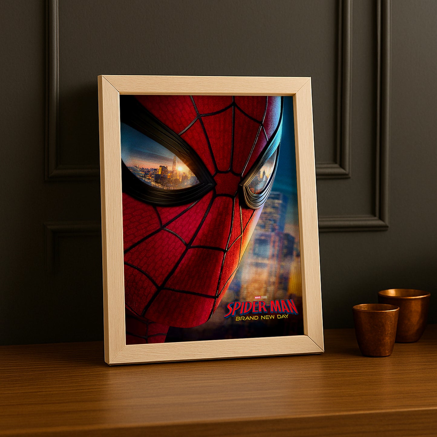 Cadre Photo Spider-Man Brand New Day – Poster Encadrée Marvel 2026 TonCadre