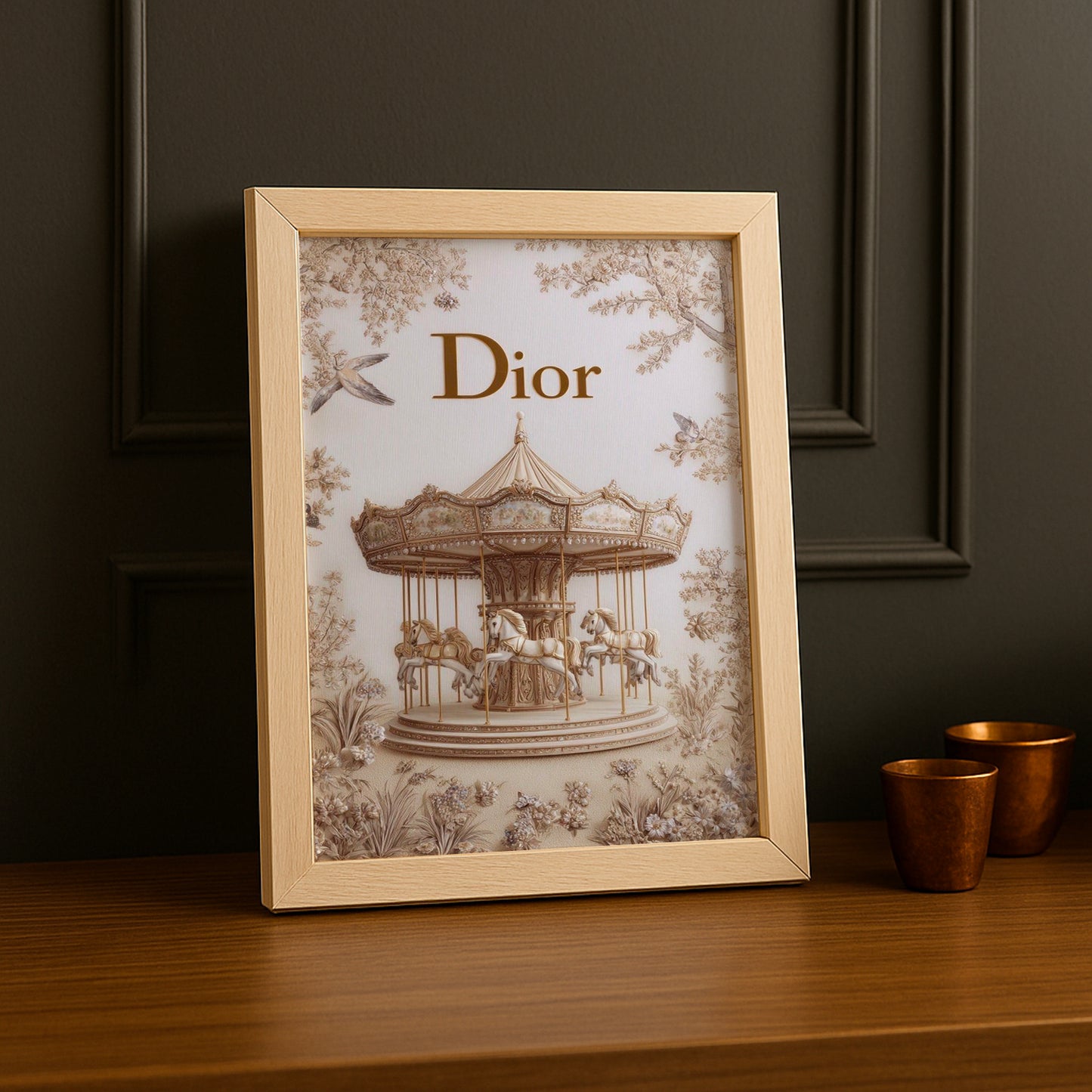Cadre photo Dior - Aesthetic TonCadre