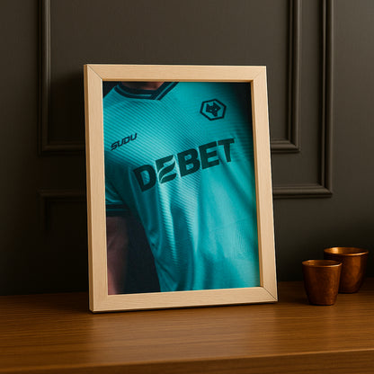 Cadre photo - Maillot Wolves 25-26