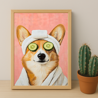 Chien concombre - Poster