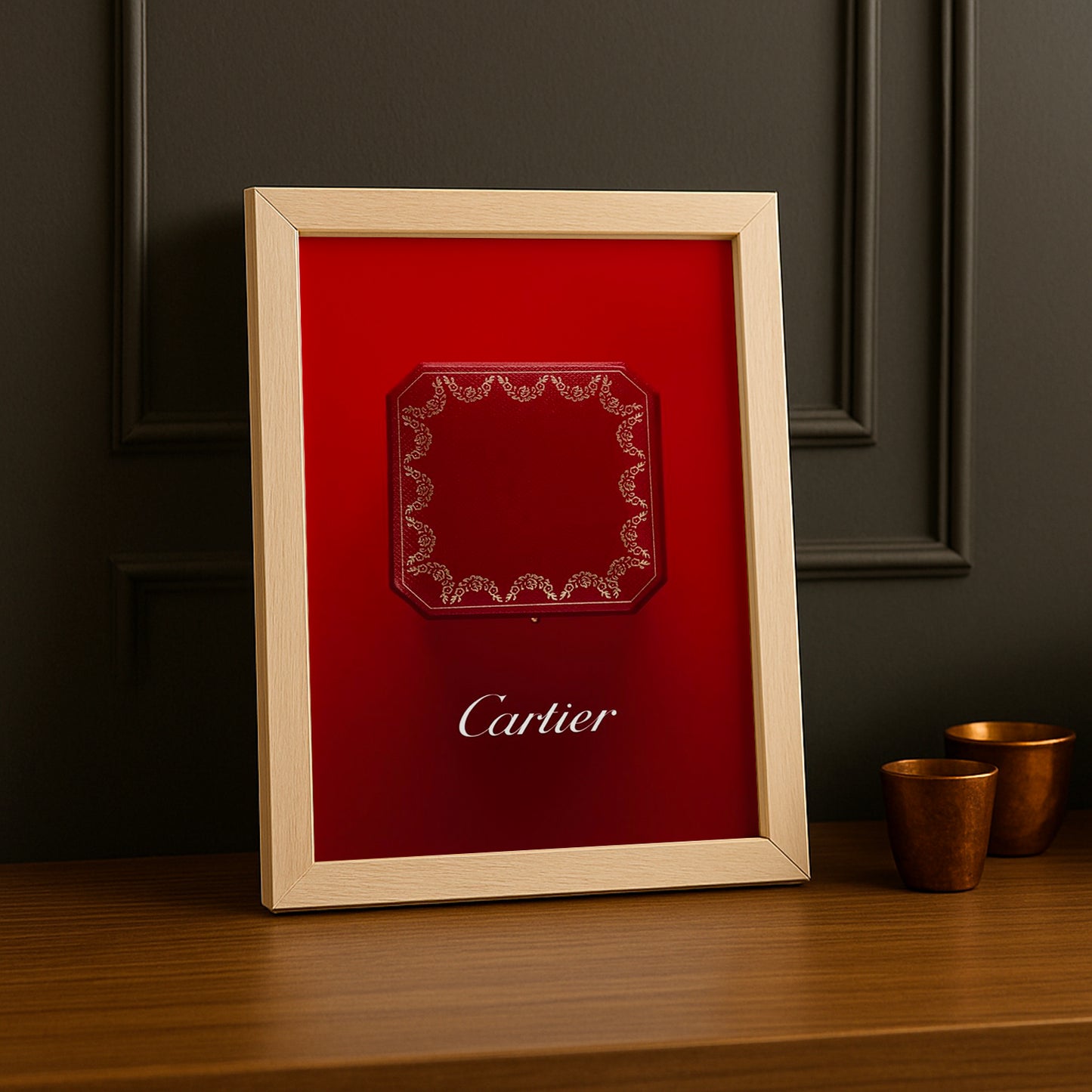 Cadre photo Cartier - Boite