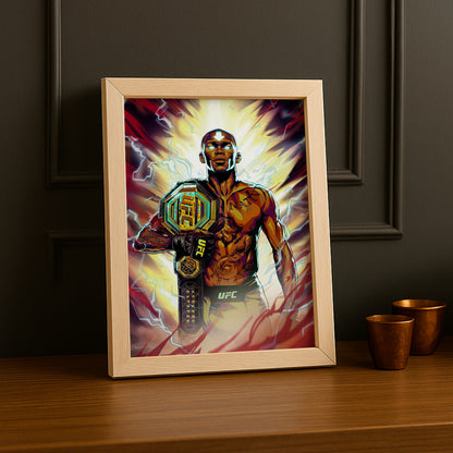 Cadre photo Israel Adesanya UFC