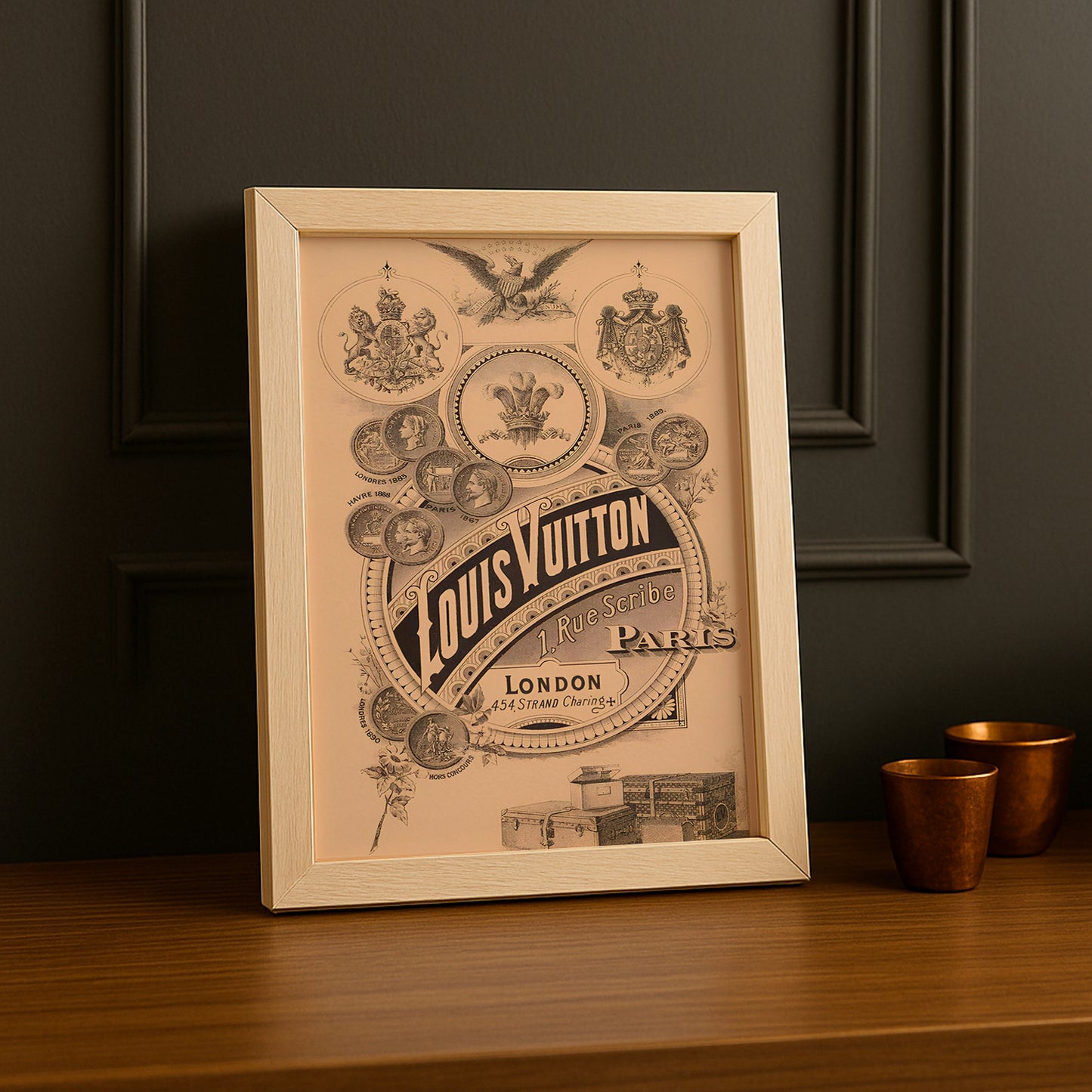 Cadre photo Louis Vuitton - Old