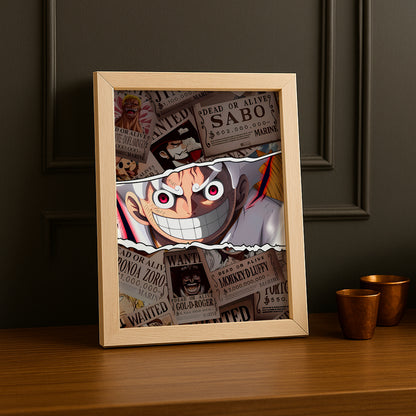 Cadre photo Luffy One Piece