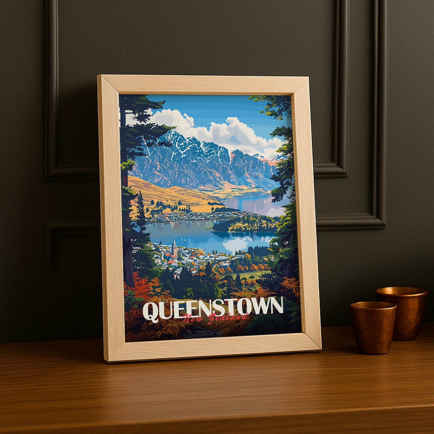 Cadre photo Queenstown New Zealand