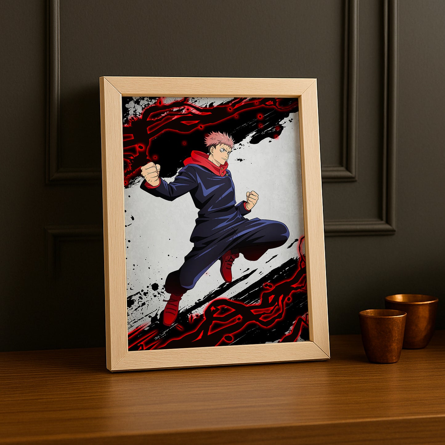 Cadre Photo Jujutsu Kaisen - Itadori Yuji