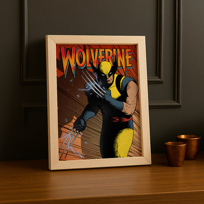 Cadre photo Wolverine Marvel