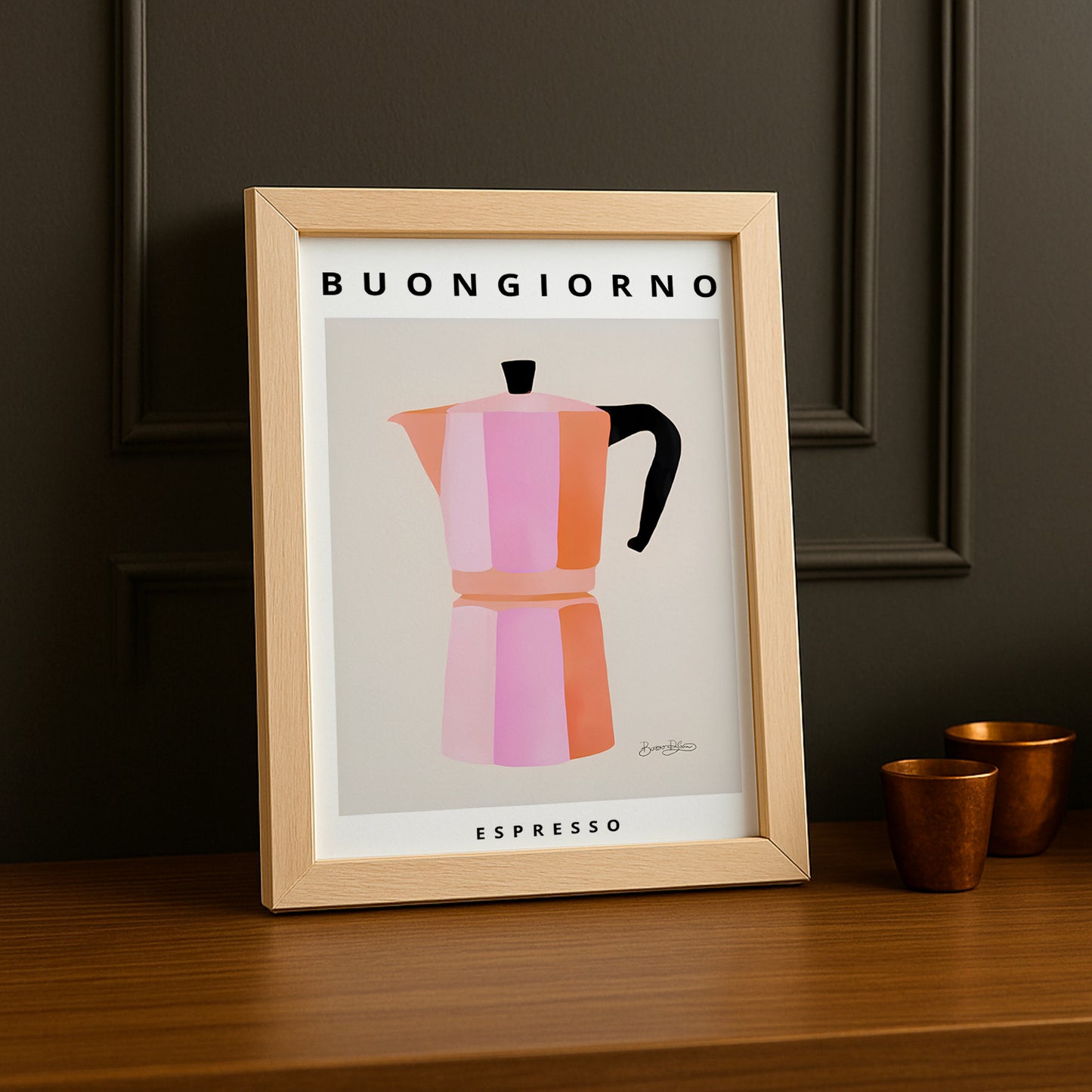 Cadre photo Coffee Lover - Buongiorno Espresso