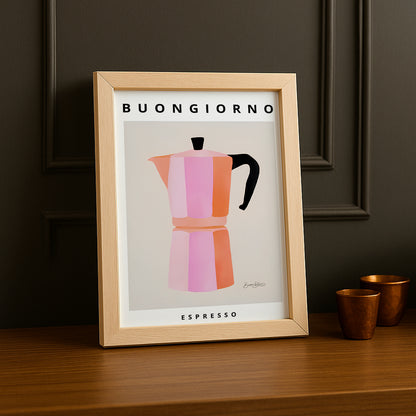 Cadre photo Coffee Lover - Buongiorno Espresso