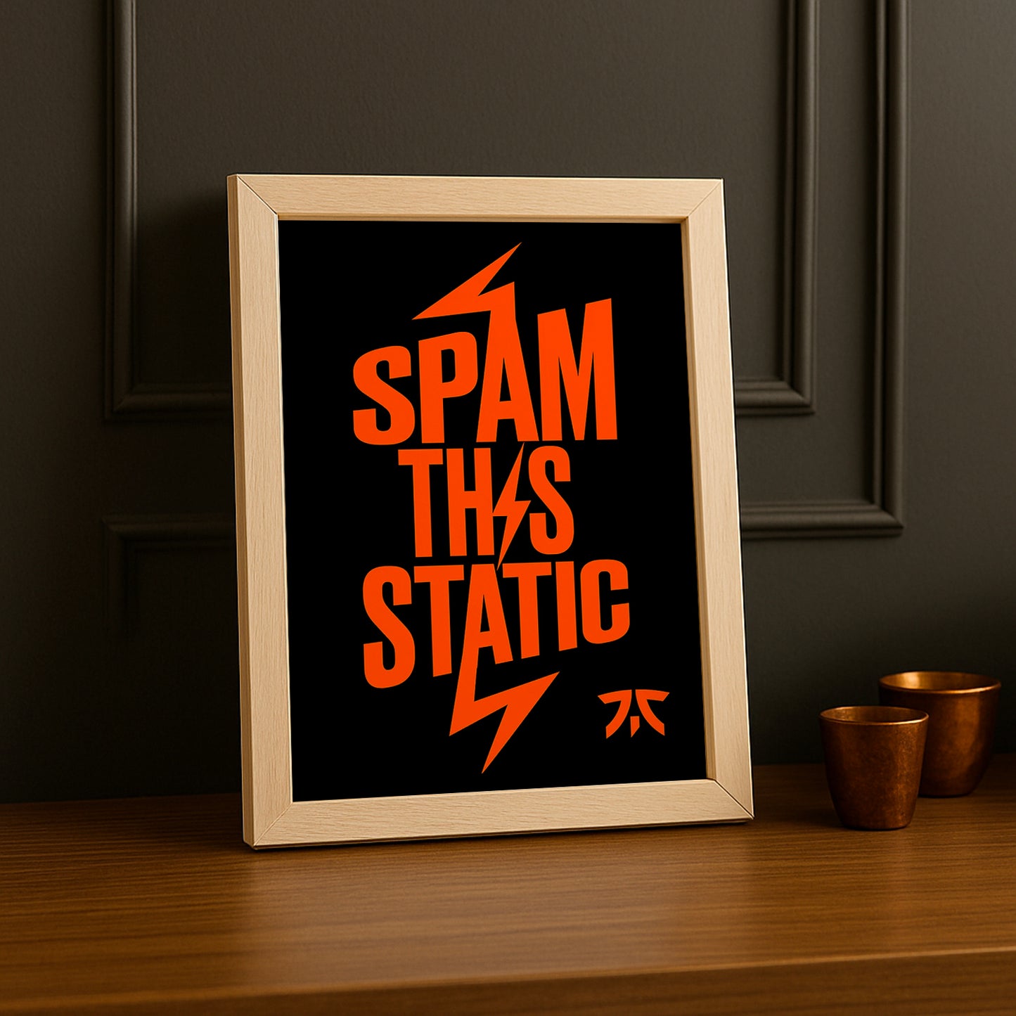 Cadre Photo Fnatic - Spam This Static