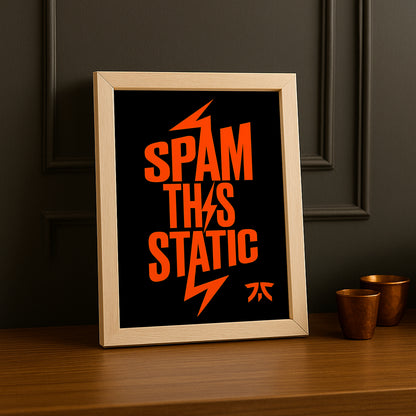 Cadre Photo Fnatic - Spam This Static
