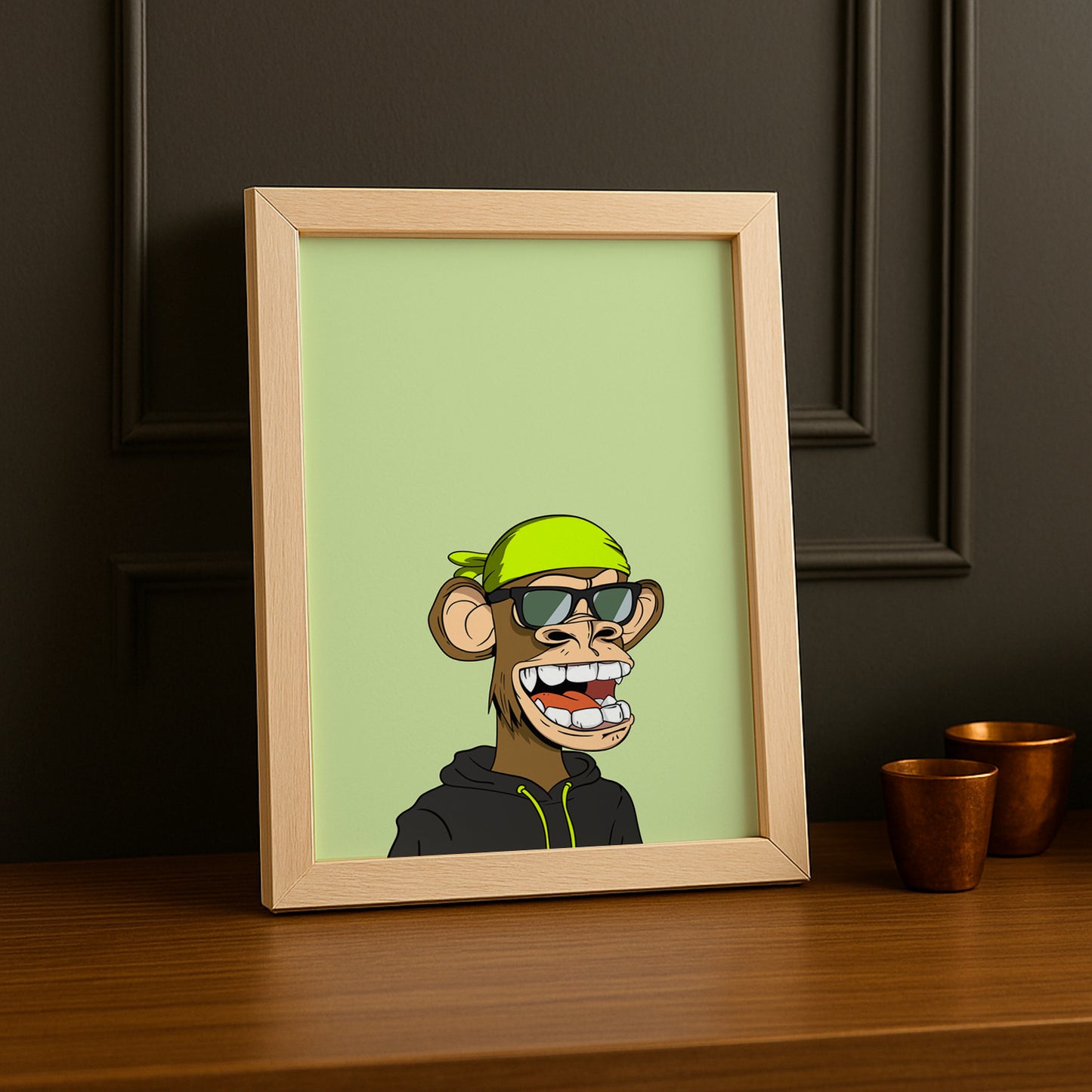 Cadre photo Bayc Ape Happy