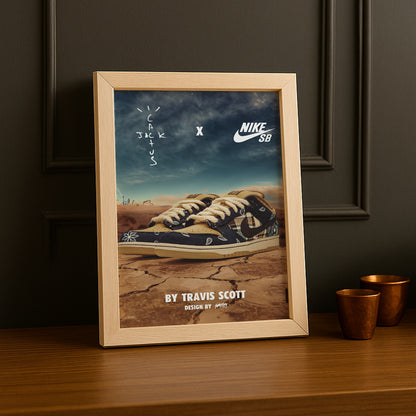 Poster Nike SB x Travis Scott