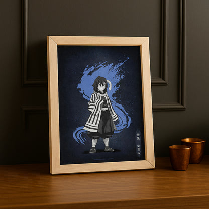 Cadre Photo Demon Slayer - Obanai Iguro