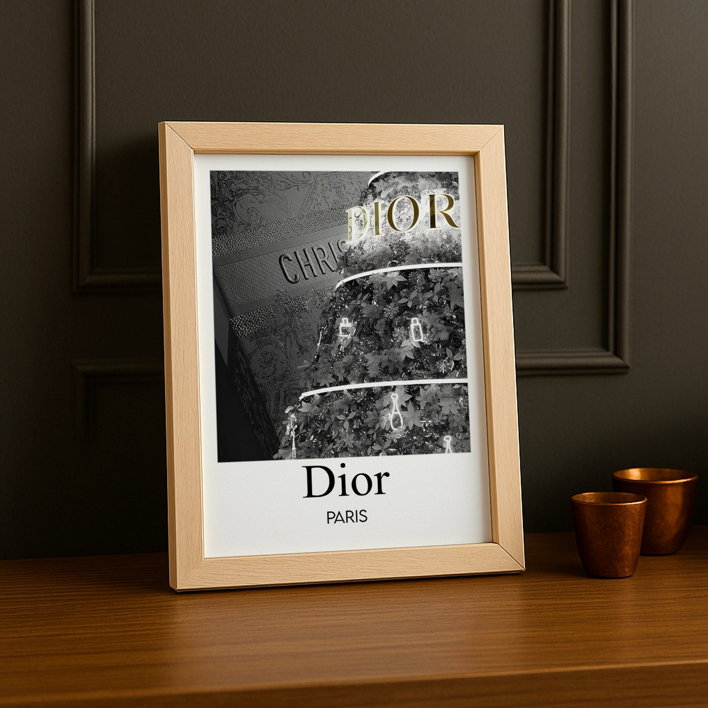 Cadre photo Christian Dior - Noël