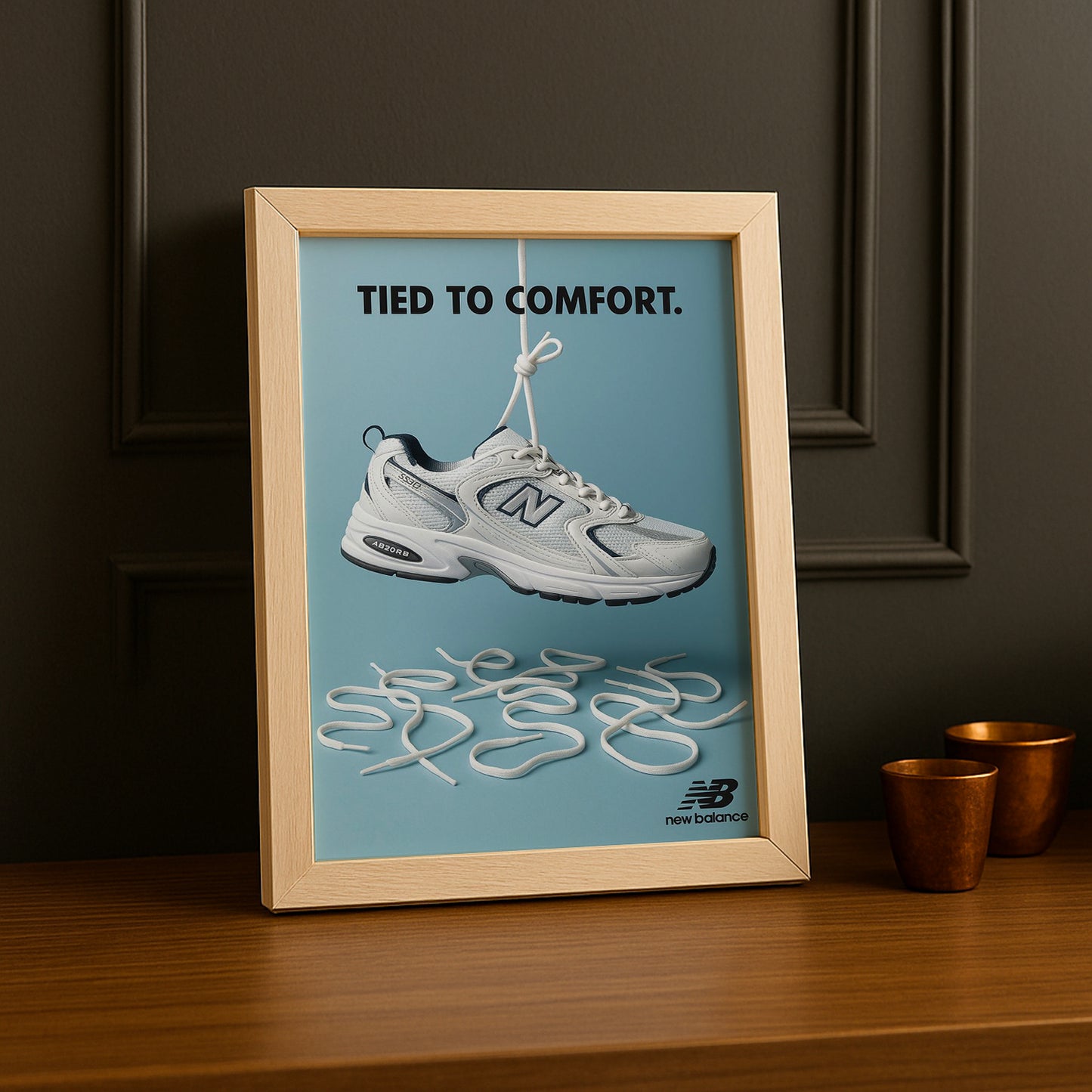 Cadre Photo New Balance - Tied to comfort