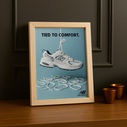 Cadre Photo New Balance - Tied to comfort
