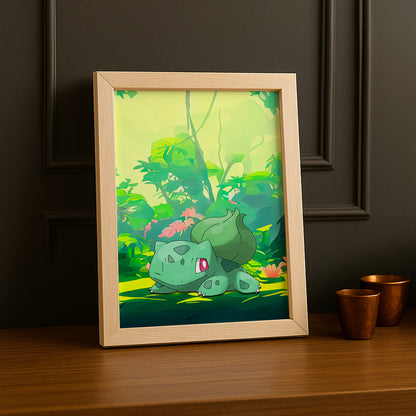 Cadre photo de Bulbizarre Pokémon