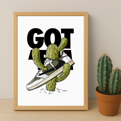 Poster Nike Got'Em Cactus Jack
