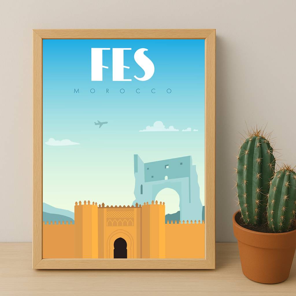 Fes Maroc - Poster