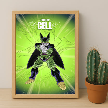 Poster Dragon Ball Z - Perfect Cell DBZ