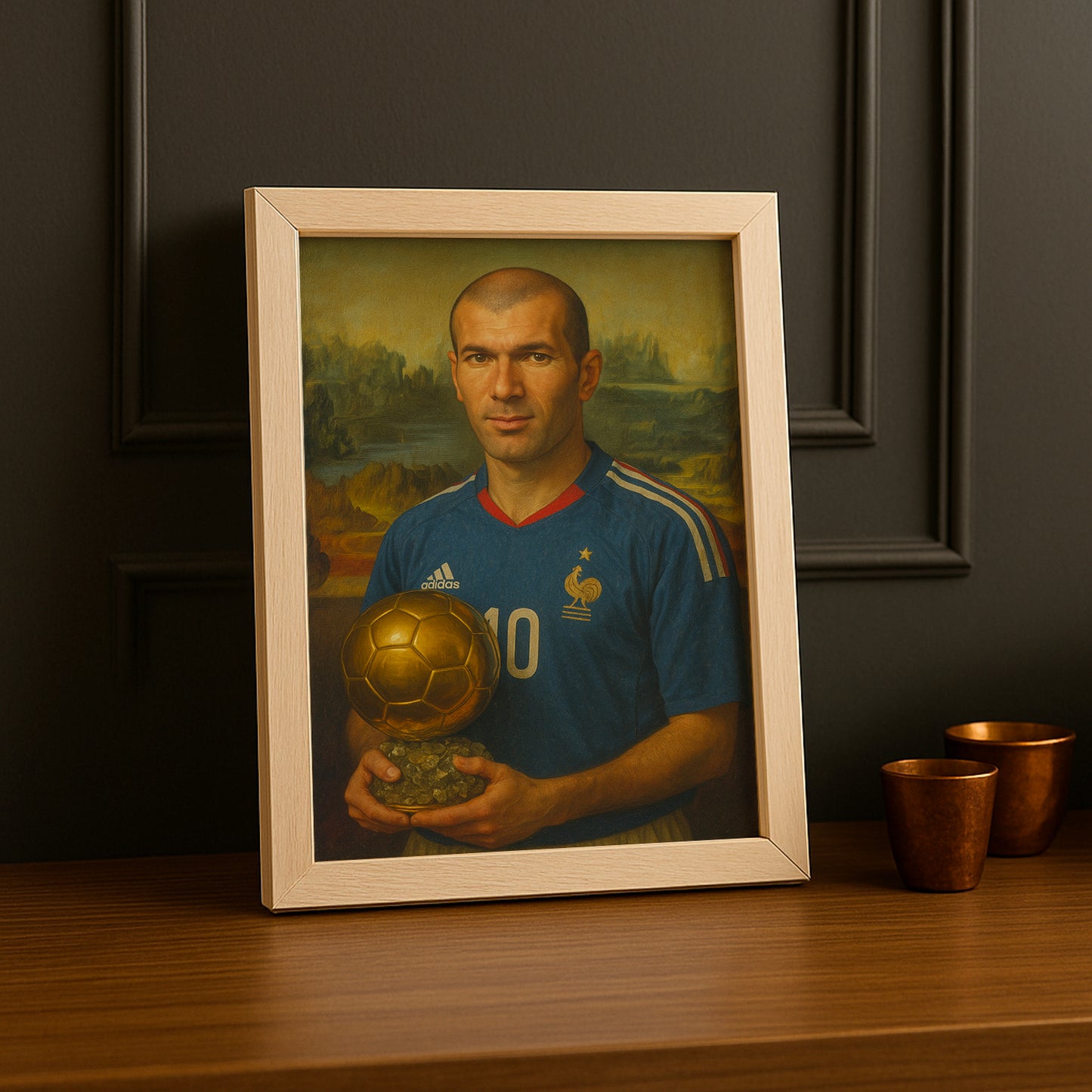 Poster Ballon d'Or - Zinédine Zidane