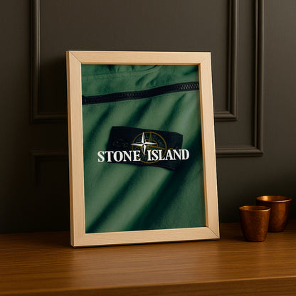 Cadre photo Stone Island vert