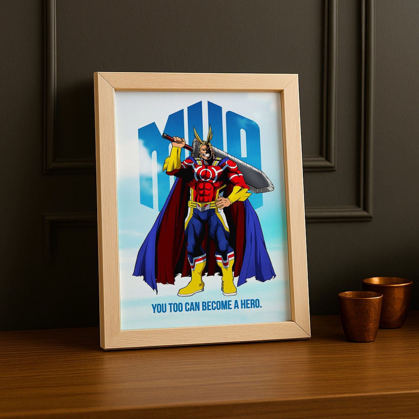 Cadre Photo My Hero Academia - All Might Be a Hero