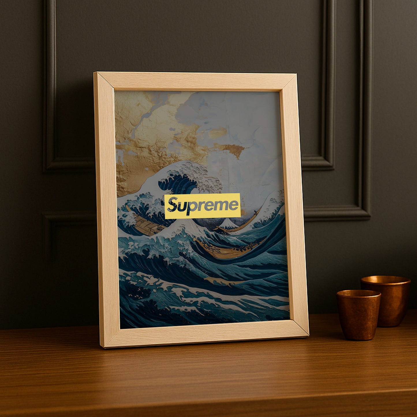 Cadre photo Supreme - Golden Wave