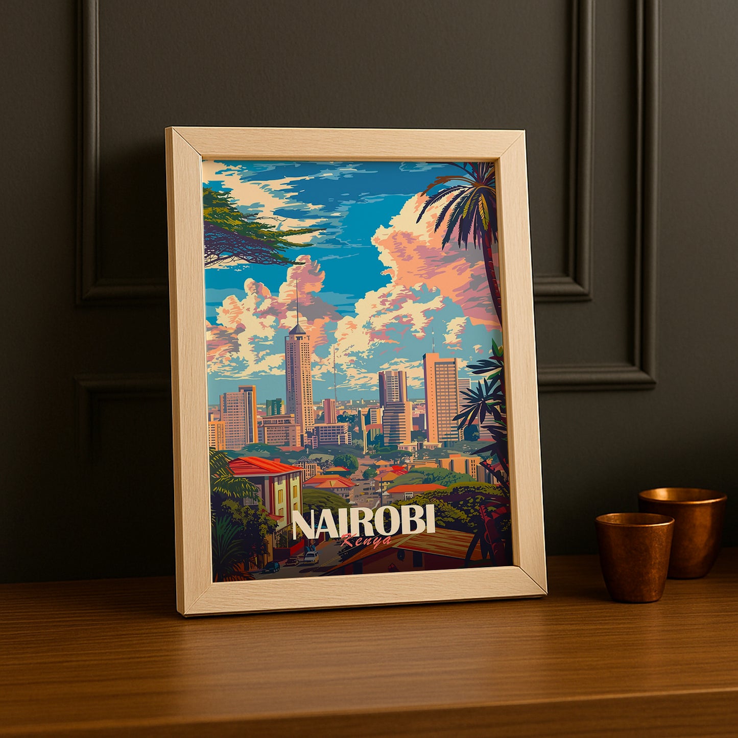 Cadre photo Nairobi Kenya