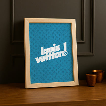 Cadre photo Louis Vuitton Blue