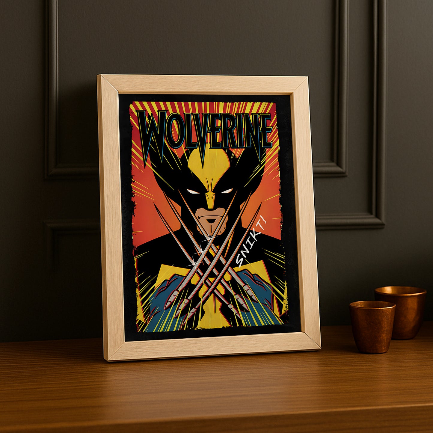 Cadre photo Wolverine Marvel
