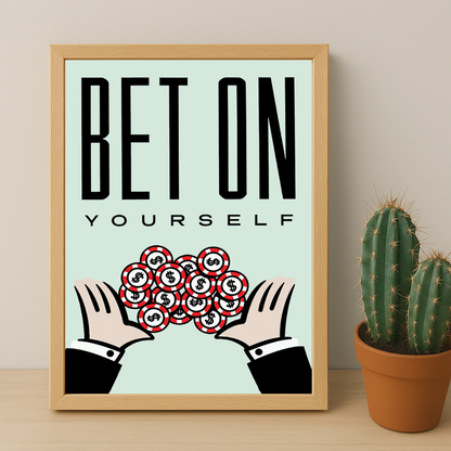 Monopoly Bet On Yourself - Cadre photo
