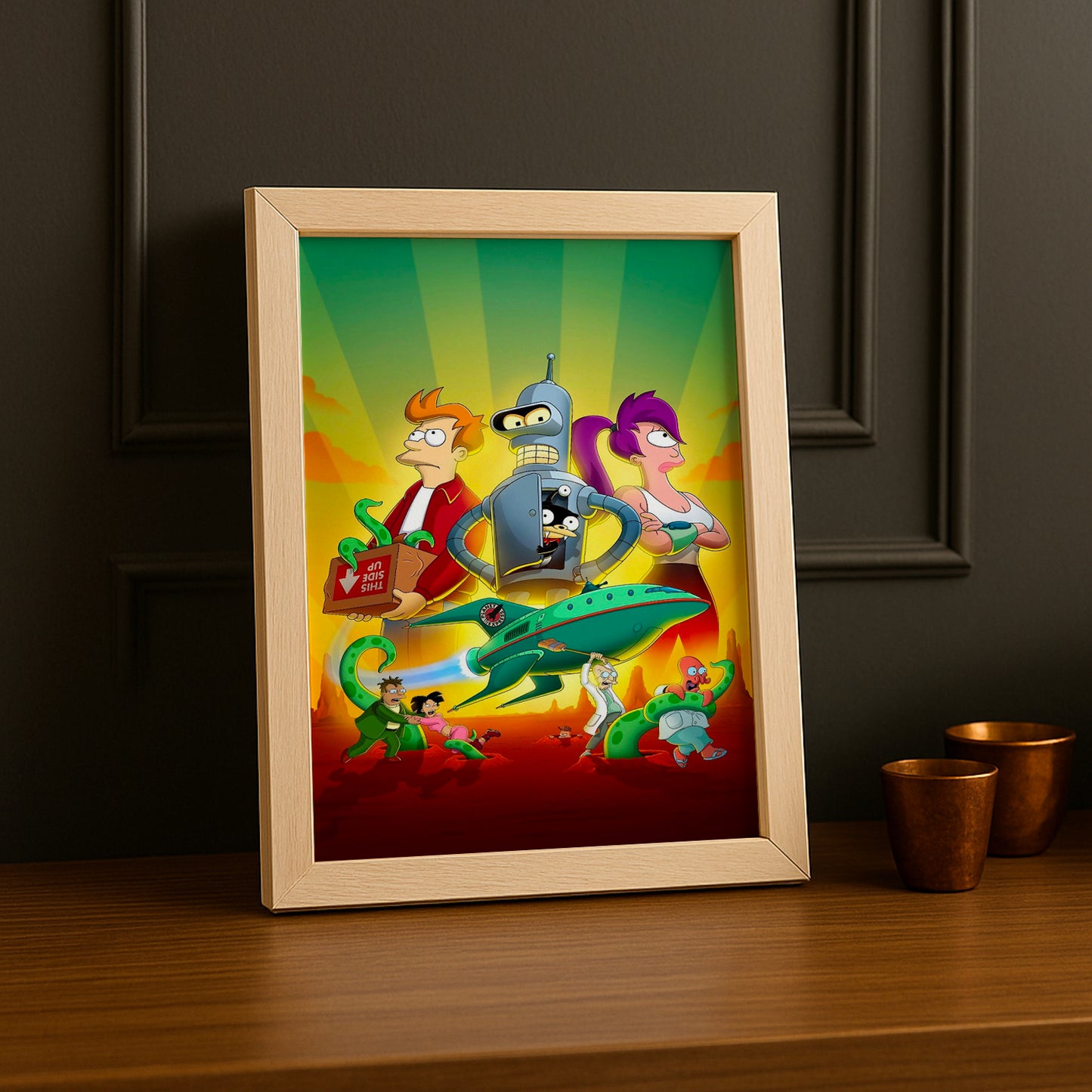 Cadre Photo Futurama - Team