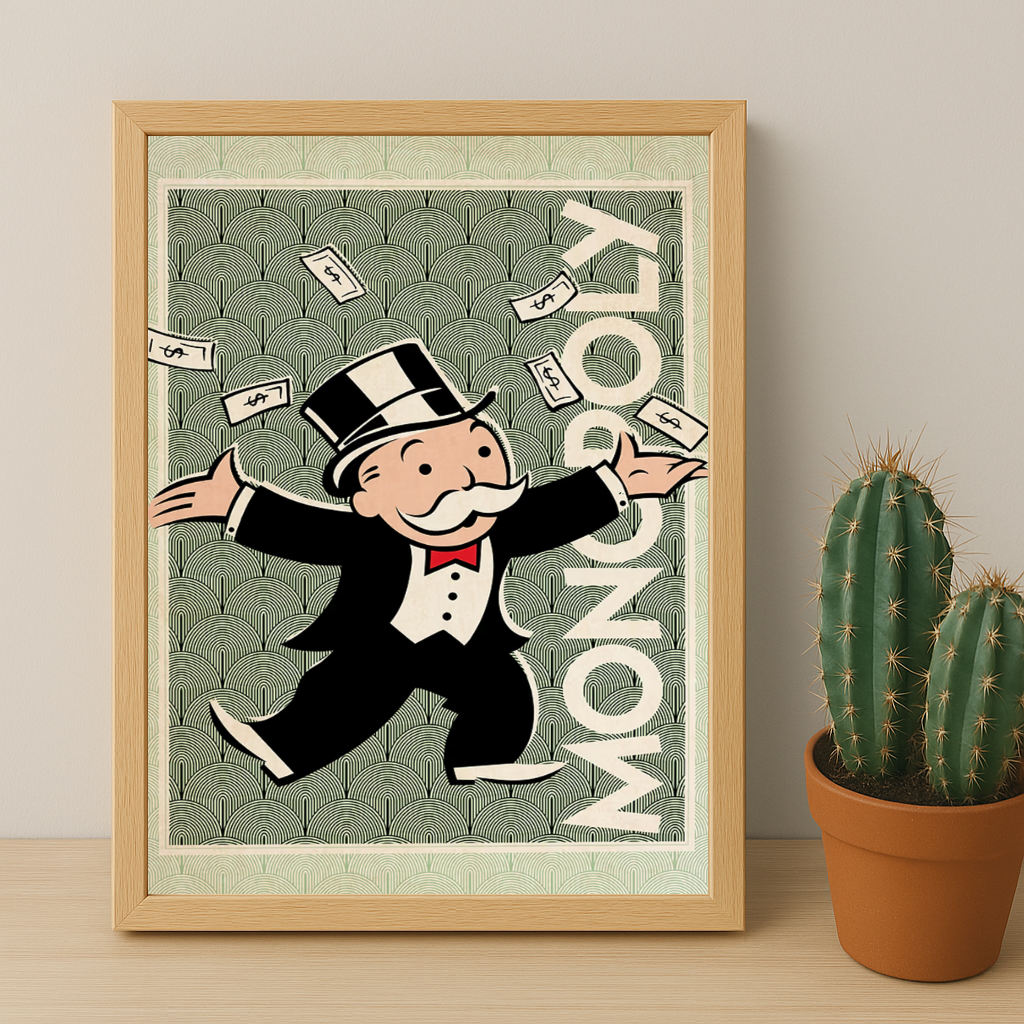 Monopoly Vert - Cadre photo