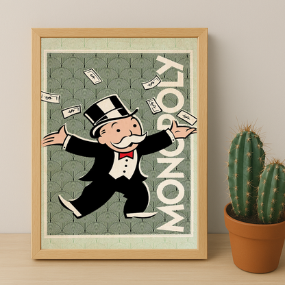 Monopoly Vert - Cadre photo