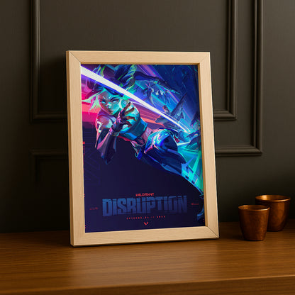 Cadre Photo Valorant - Disruption