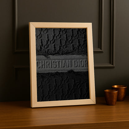 Cadre photo Christian Dior Black
